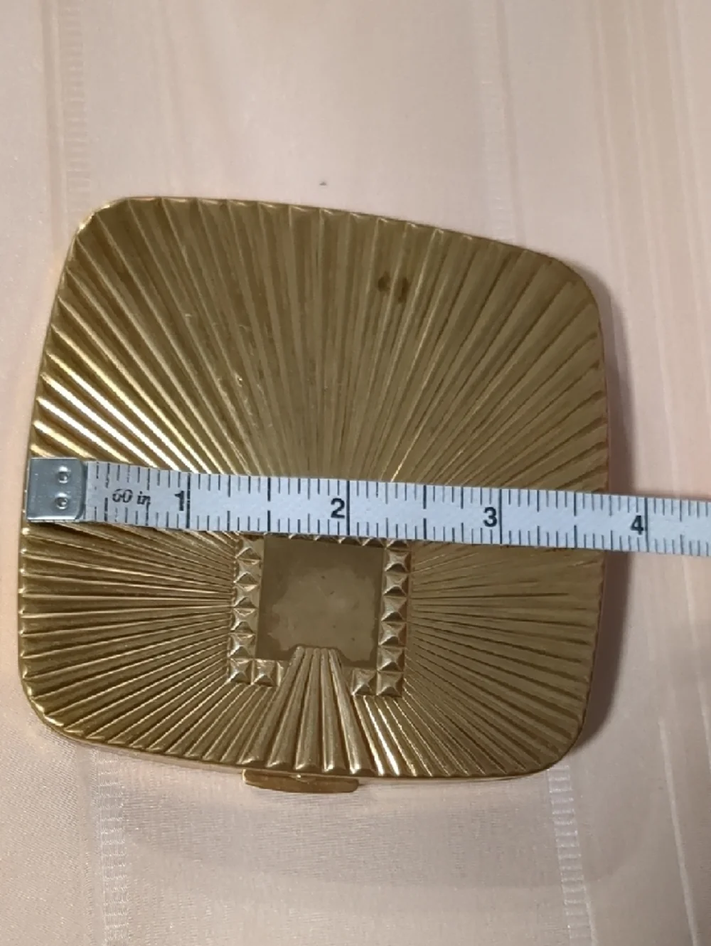 Vintage 1940s Compact Max Factor Hollywood USA Art Deco MCM